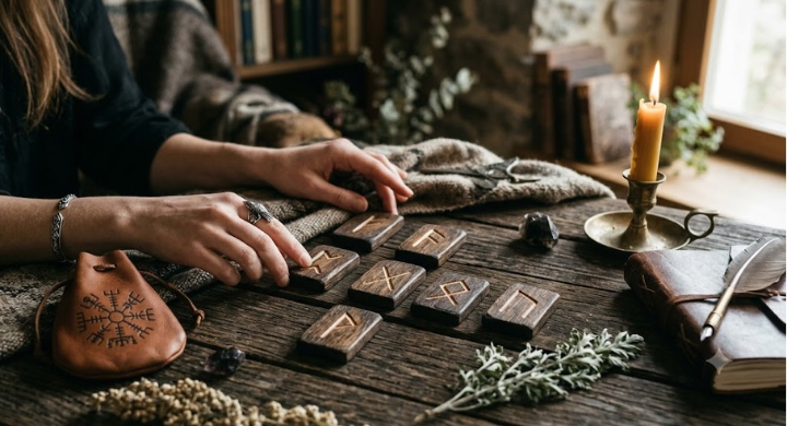 Runes Nordiques et Voyance : Décrypter la Symbolique du Futhark pour Votre Avenir