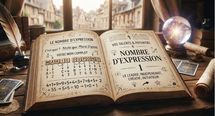 Le nombre d'expression : ce que les lettres de votre nom complet disent de vos talents