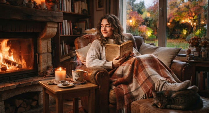 Horoscope cocooning d'automne : votre livre, thé et bougie idéal selon votre signe