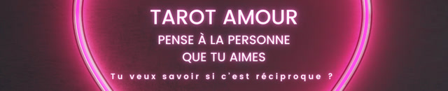 Pense à la personne que tu aimes