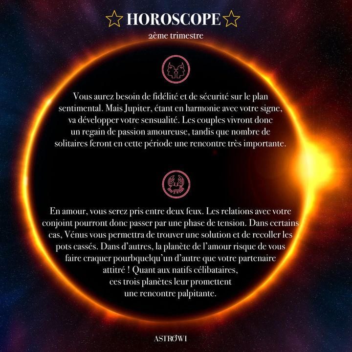 Découvrez ce que vous réserve la deuxième partie de cette année : du Bélier ♈ au signe Poisson ♓
.
#astrologie #meme #astro#astromeme #astromood #astrowi#love #couple #couplegoals#couplelove #amour#amourdemavie#amoureux #loveyou #loveislove#lovequotes #lover#signeastrologique#signeastro #signeduzodiaque#lessignes #astrophoto #astrology#astrologia #zodiacsigns#zodiacmemes #likeforlikes #followme#happy #lovesign