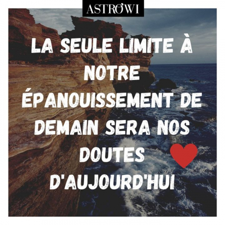 Citation du jour 💕#astrowi #astrologie #citation #citationdujour #avenir #espoir #bonheur #amour #voyance #voyanceamour #voyancesentiments #voyancepartelephone